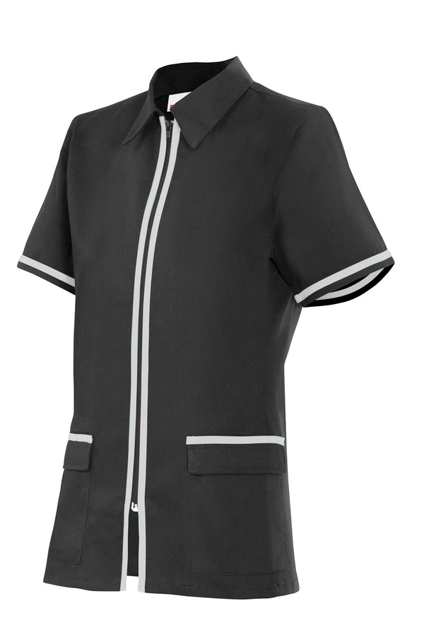 TUNIQUE CRÉMAILLÈRE Noir