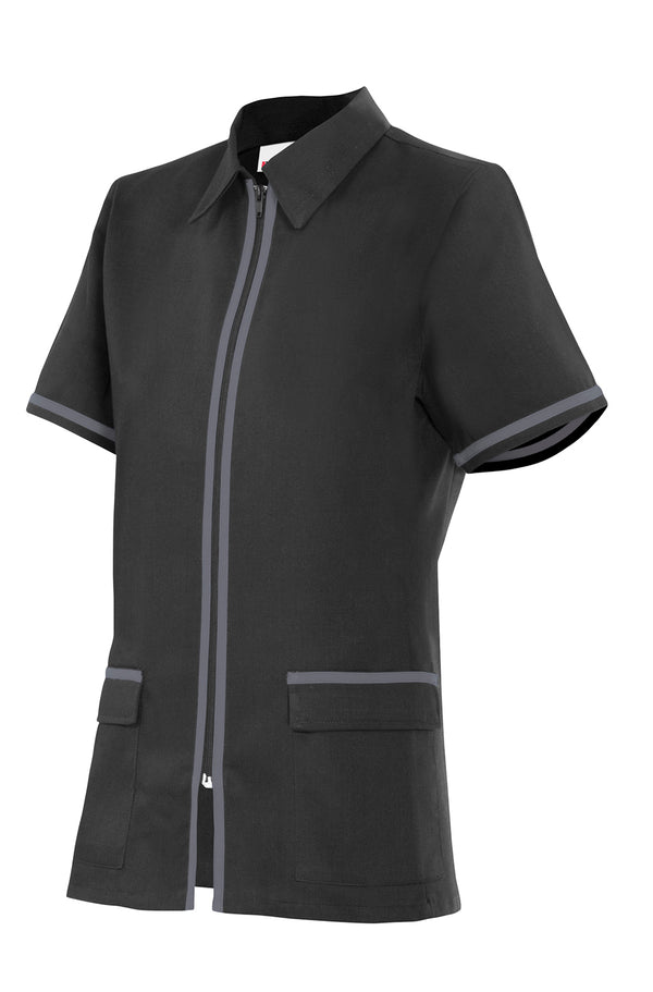 TUNIQUE CRÉMAILLÈRE Noir