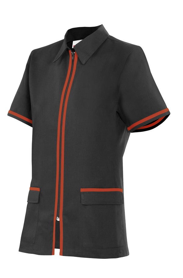 TUNIQUE CRÉMAILLÈRE Noir