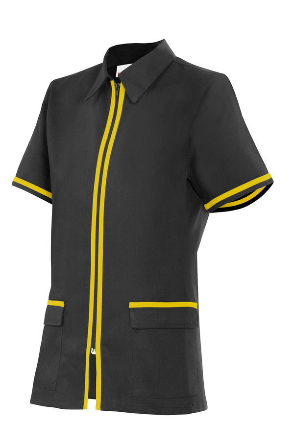 TUNIQUE CRÉMAILLÈRE Noir