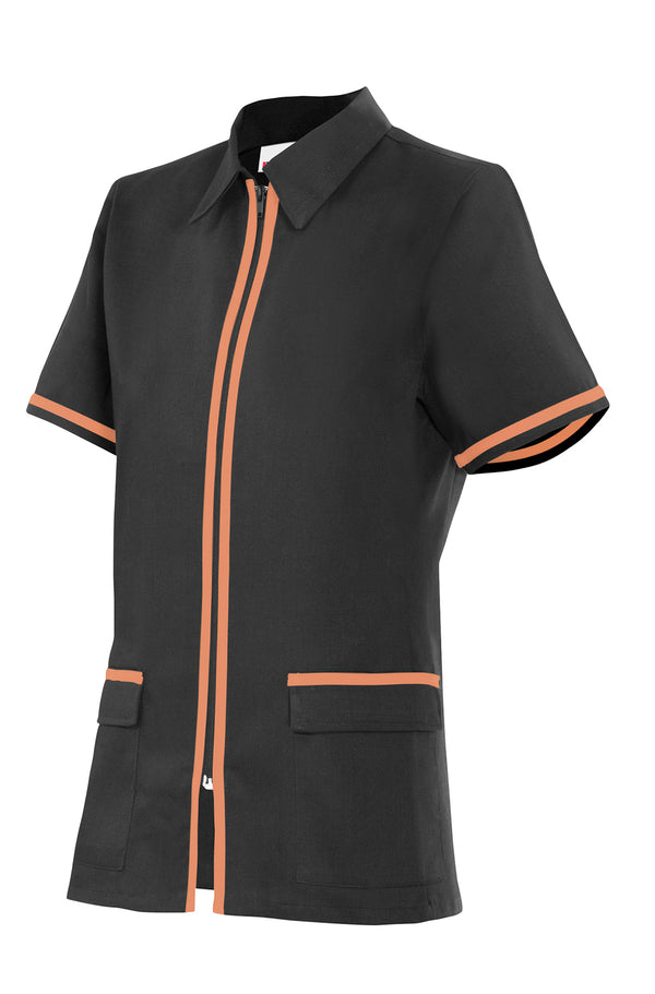 TUNIQUE CRÉMAILLÈRE Noir