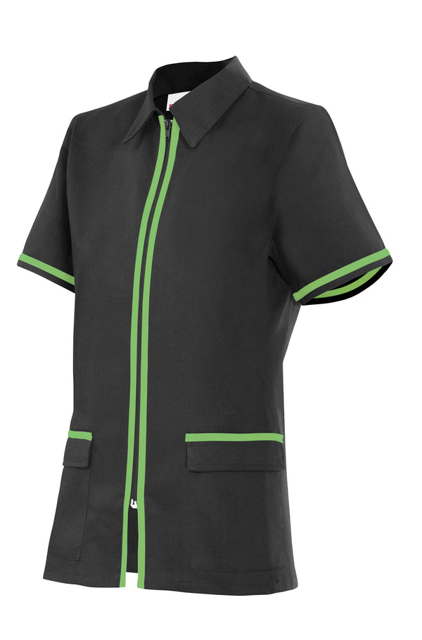 TUNIQUE CRÉMAILLÈRE Noir