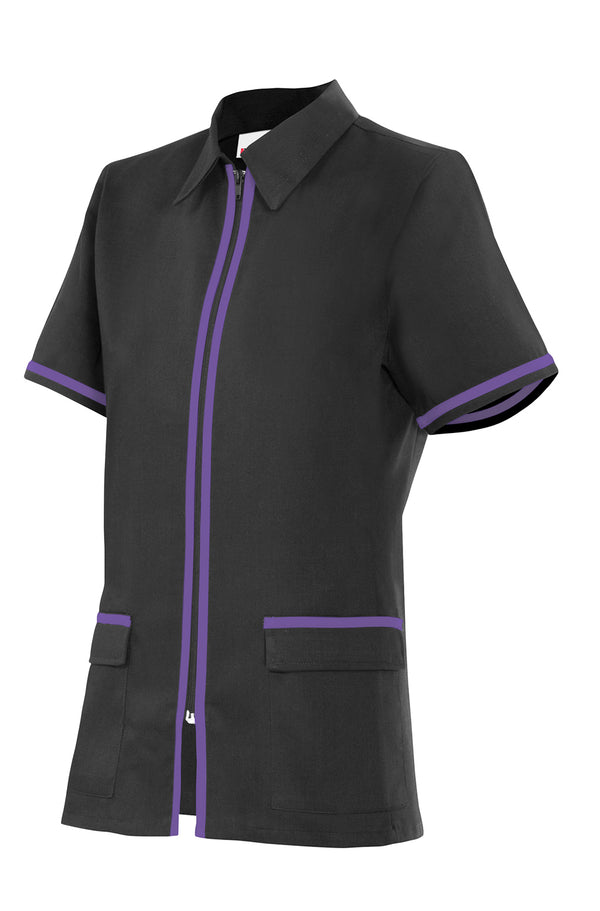 TUNIQUE CRÉMAILLÈRE Noir