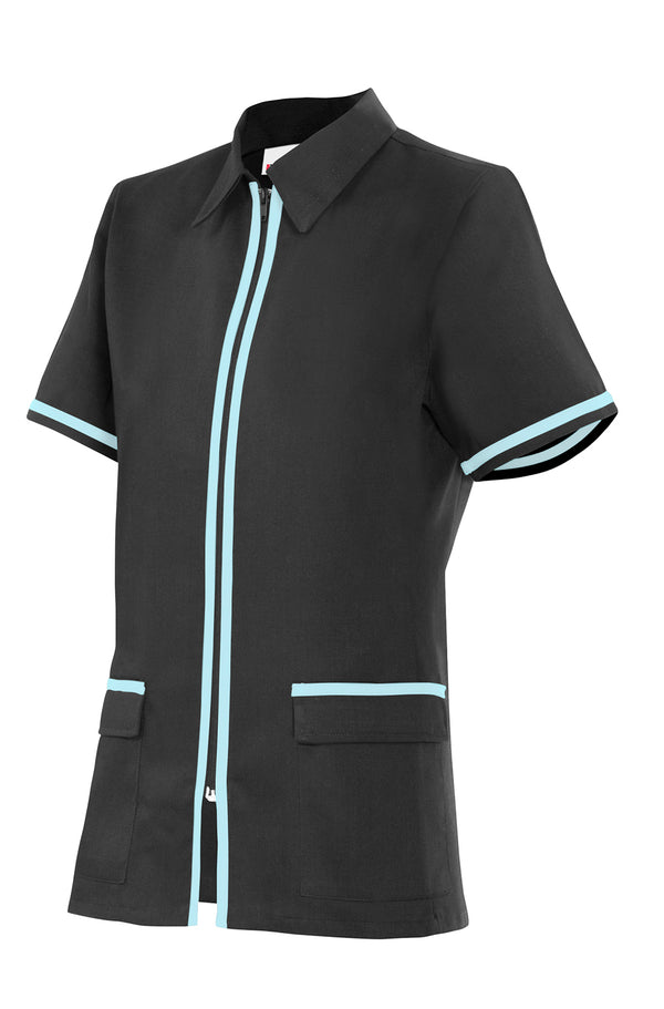 TUNIQUE CRÉMAILLÈRE Noir