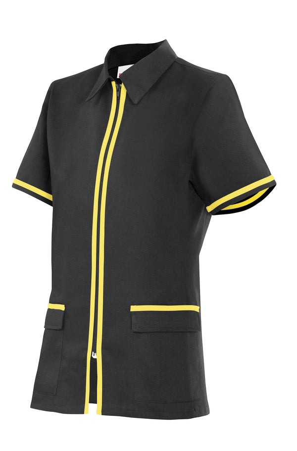 TUNIQUE CRÉMAILLÈRE Noir