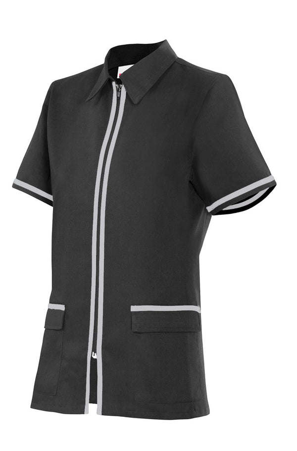 TUNIQUE CRÉMAILLÈRE Noir