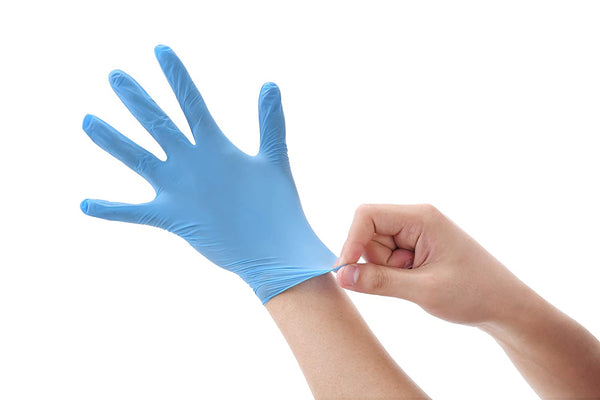 Nitrile &amp; Vinyl Gloves - Hongray - Size L - Box Of 100 Gloves