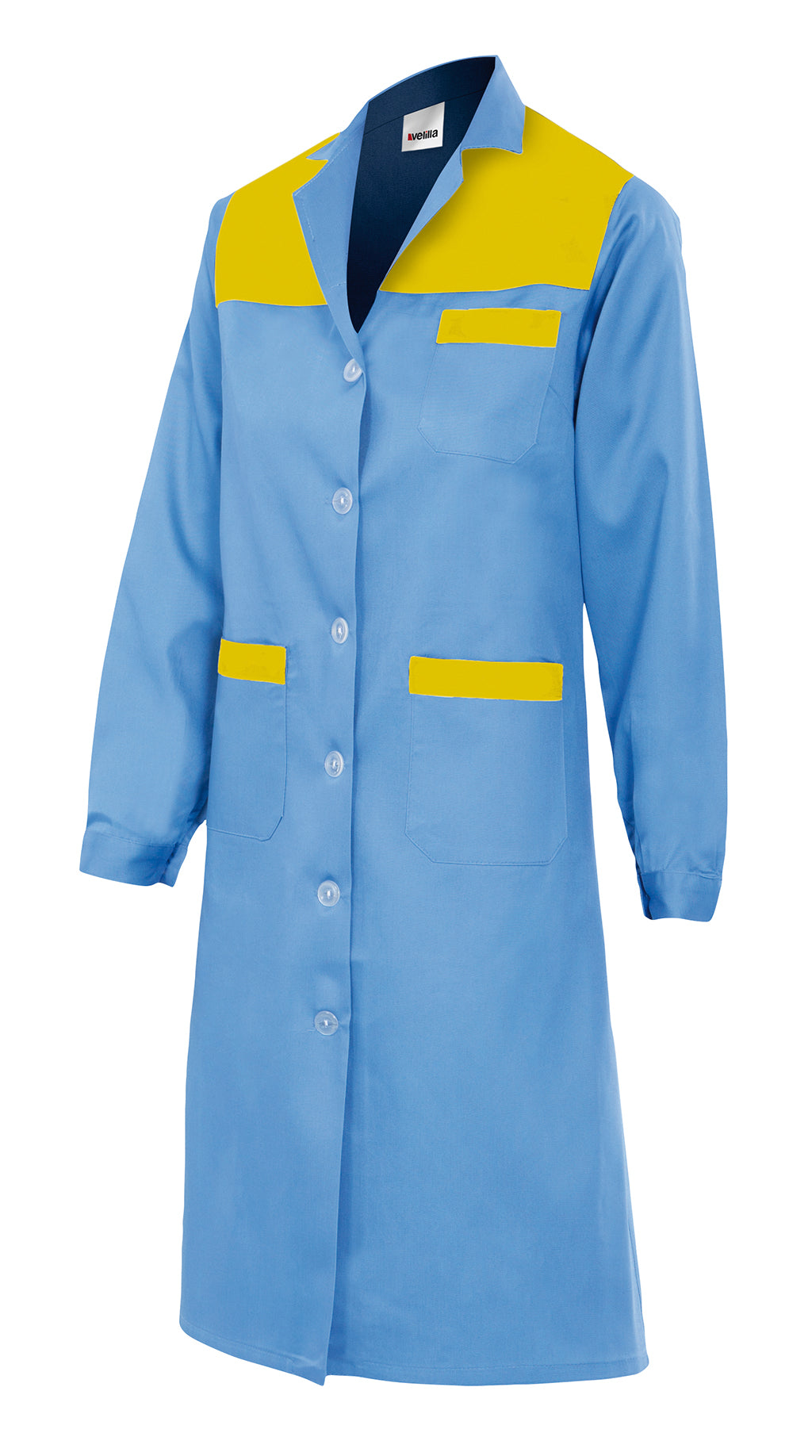 SKY BLUE WOMEN'S LS BLOUSE