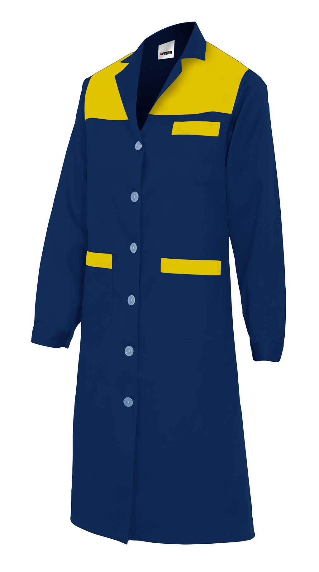 WOMEN'S LS BLOUSE BLUE ROYAL