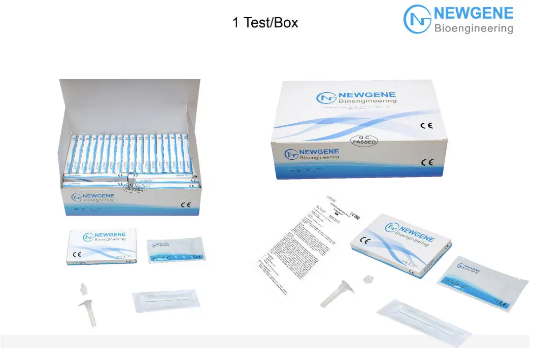 Autotest Antigénique Rapide Sars-cov-2 Covid-19 - NEWGENE - La Boîte De 25 - Individuel
