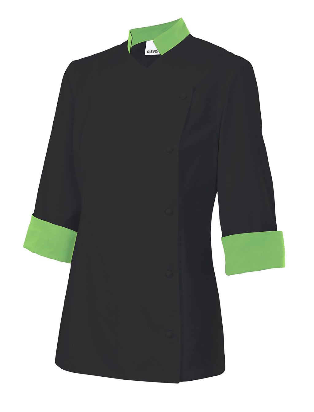VESTE CUISINE ML FEMME Noir