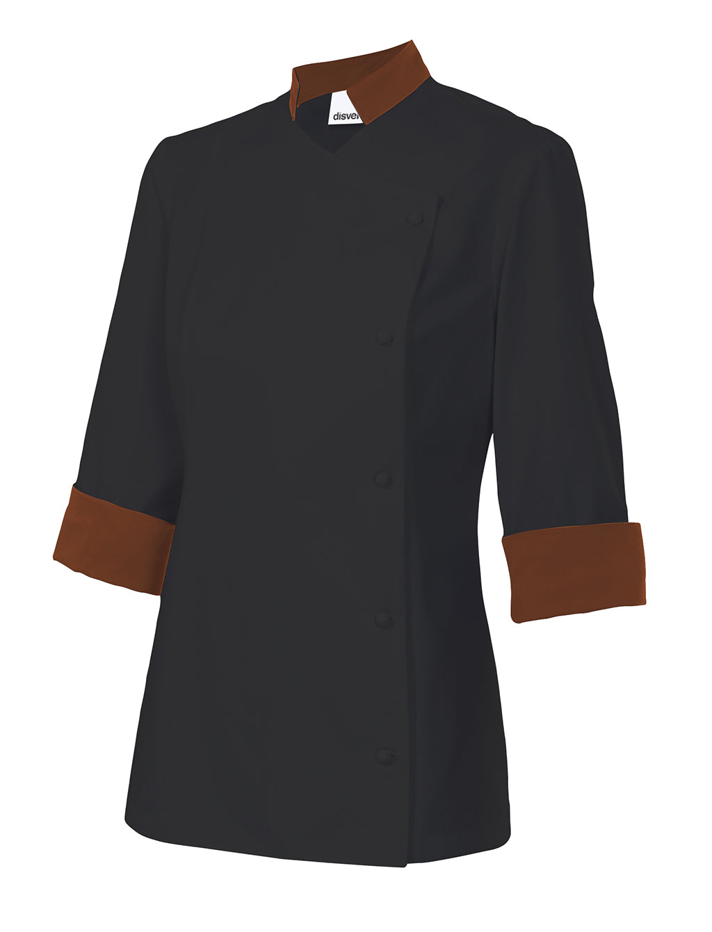 VESTE CUISINE ML FEMME Noir