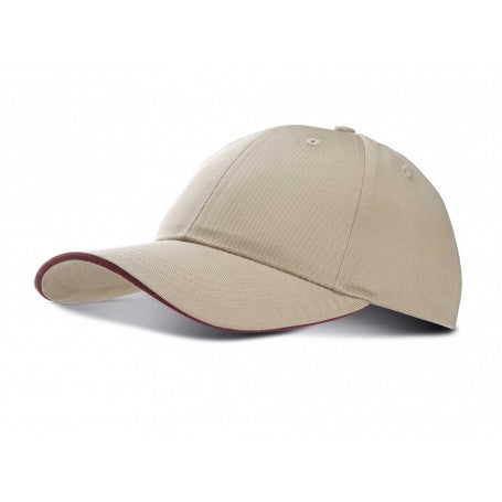 POLYCOTTON CAP - 6 PANELS