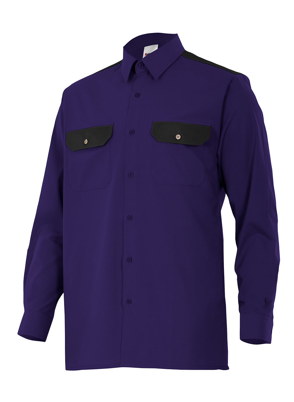 MARINEBLAUW LS-OVERHEMD