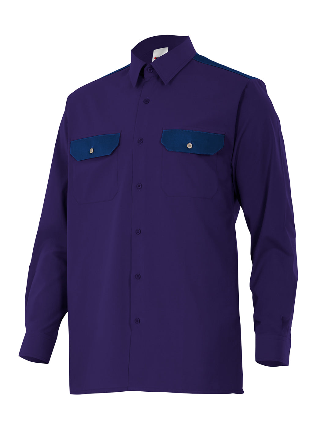 MARINEBLAUW LS-OVERHEMD