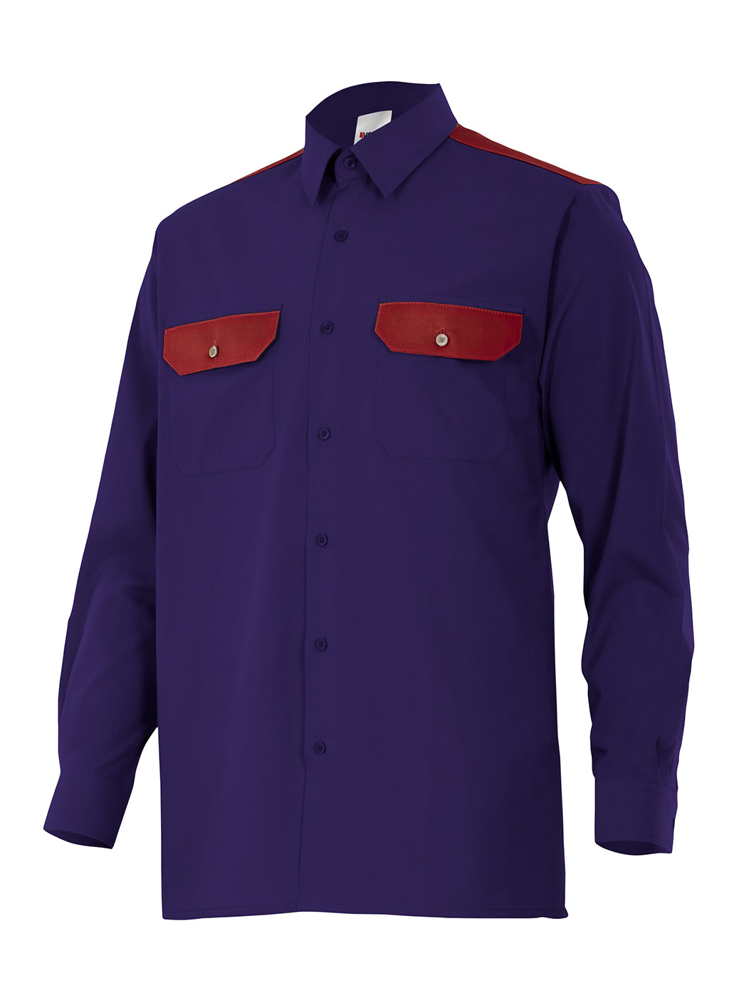 MARINEBLAUW LS-OVERHEMD