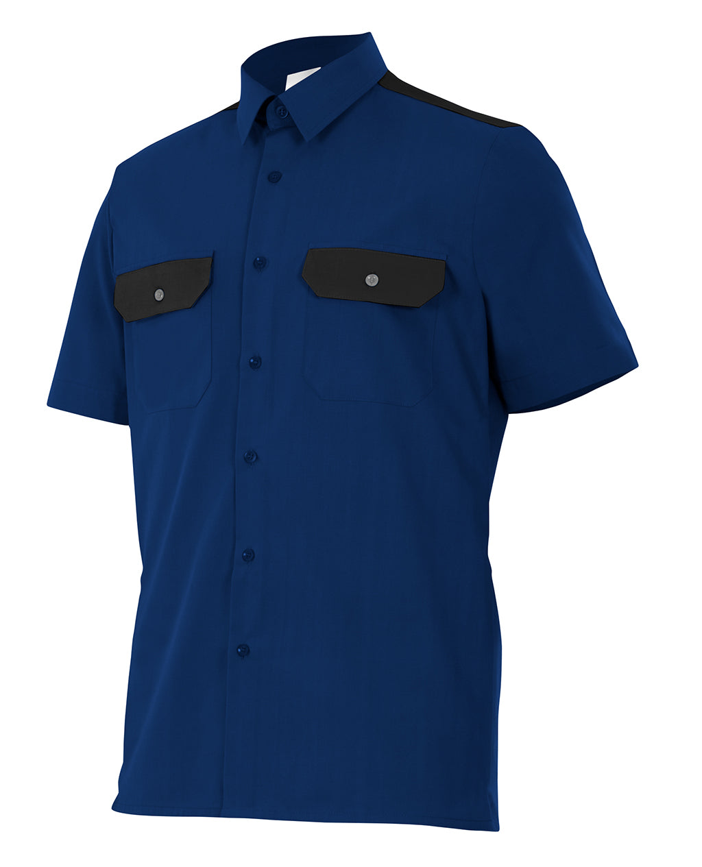 CHEMISE MC BLUE ROI