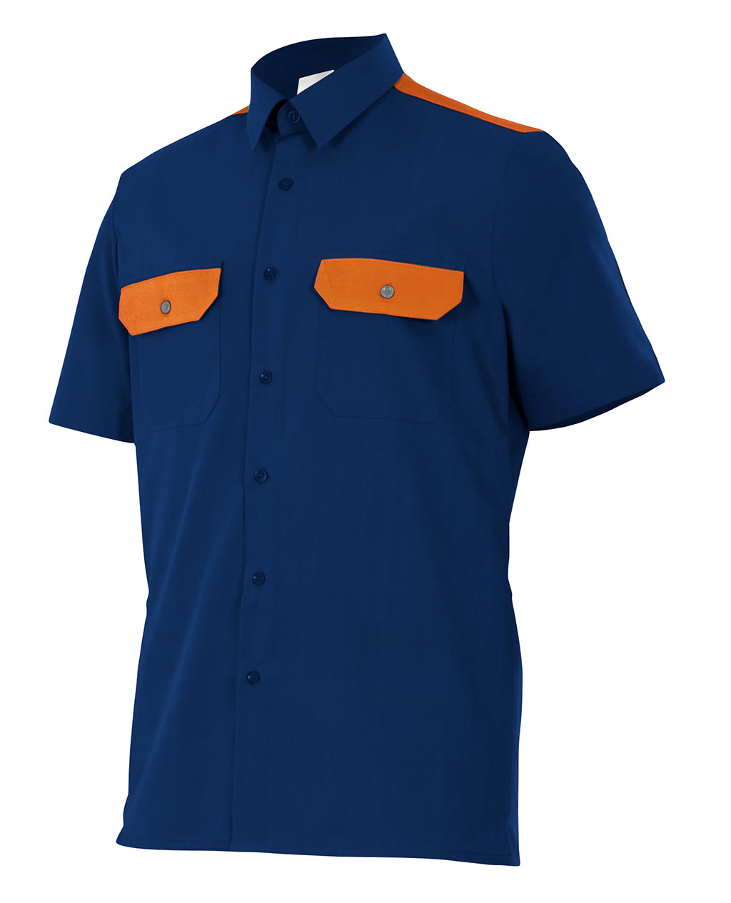 CHEMISE MC BLUE ROI