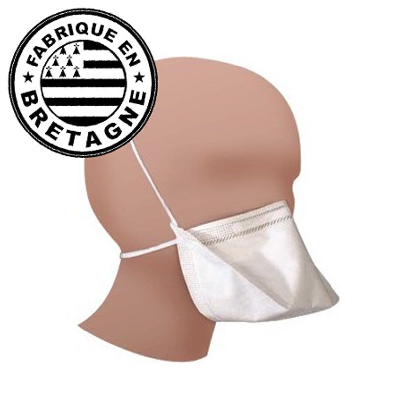 La Coop des masks FFP2 Bec de Canard - CE EN149 - Frans masker - 1 doos van 50 maskers - Bevat geen grafeen