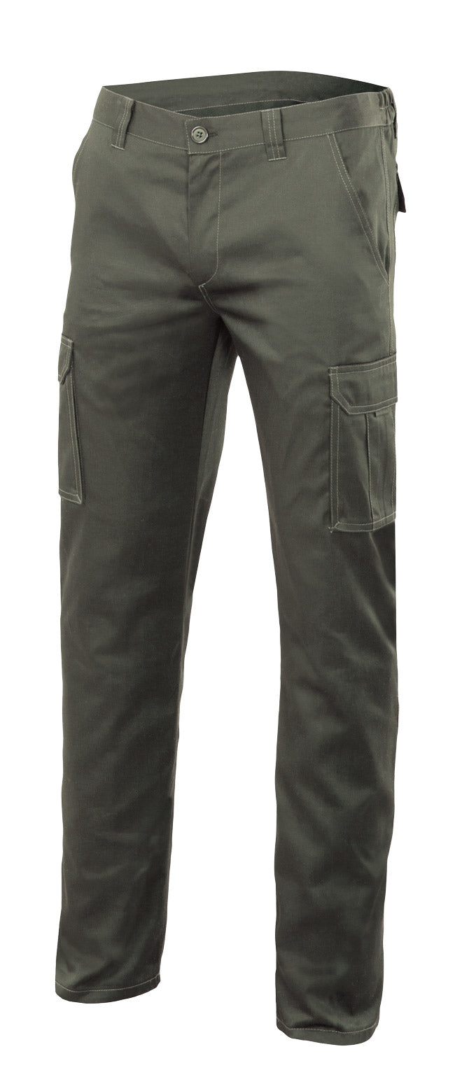 LINED STRETCH TROUSERS 