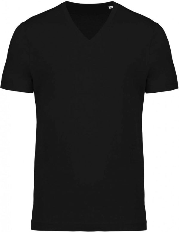 T-shirt coton Bio col V homme