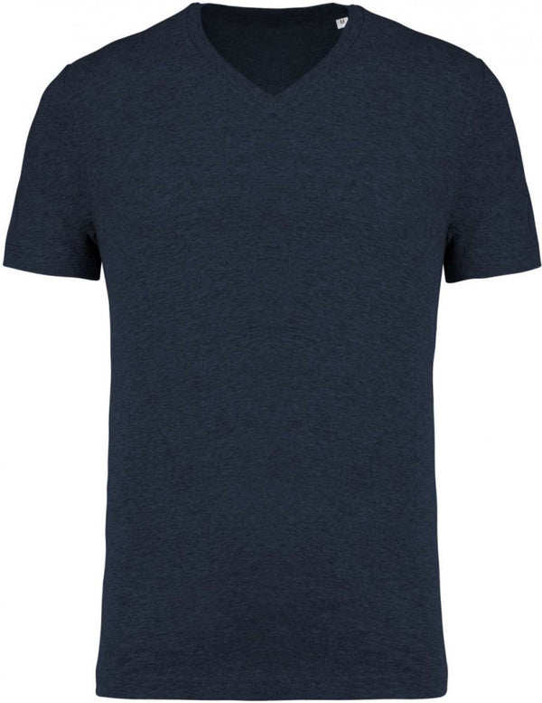 T-shirt coton Bio col V homme