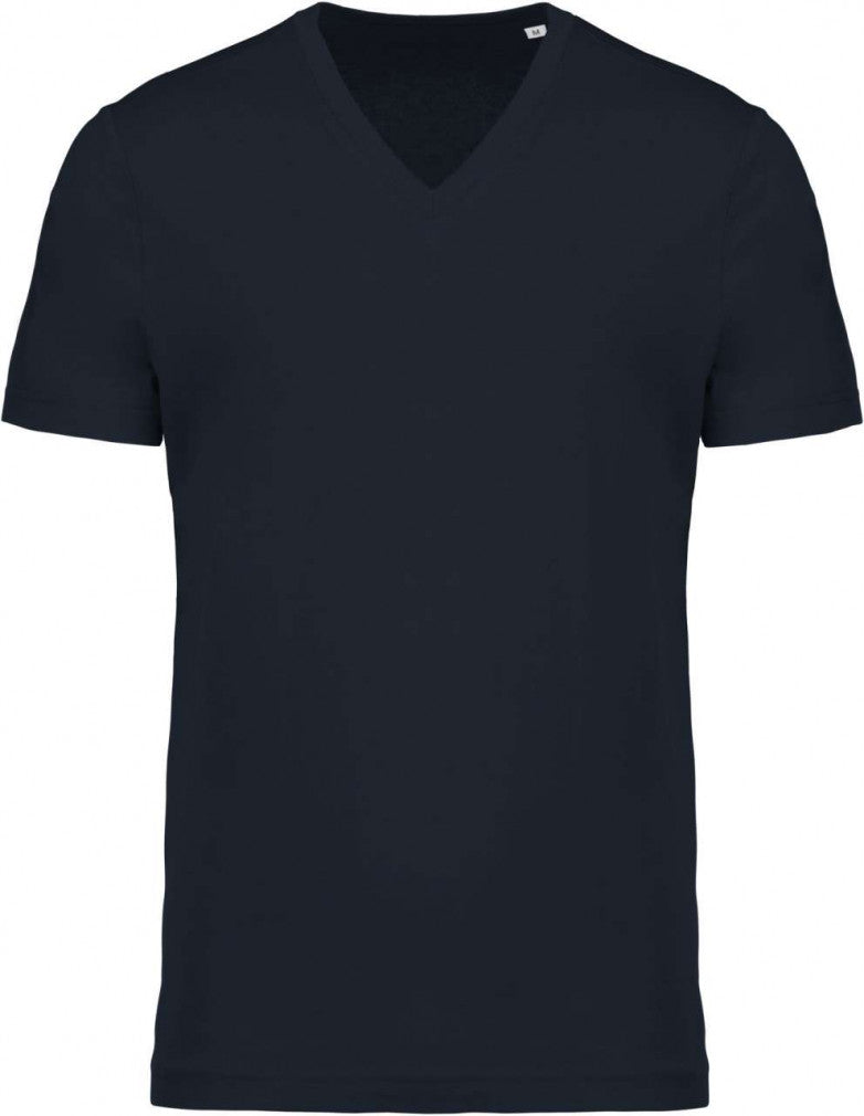 T-shirt coton Bio col V homme
