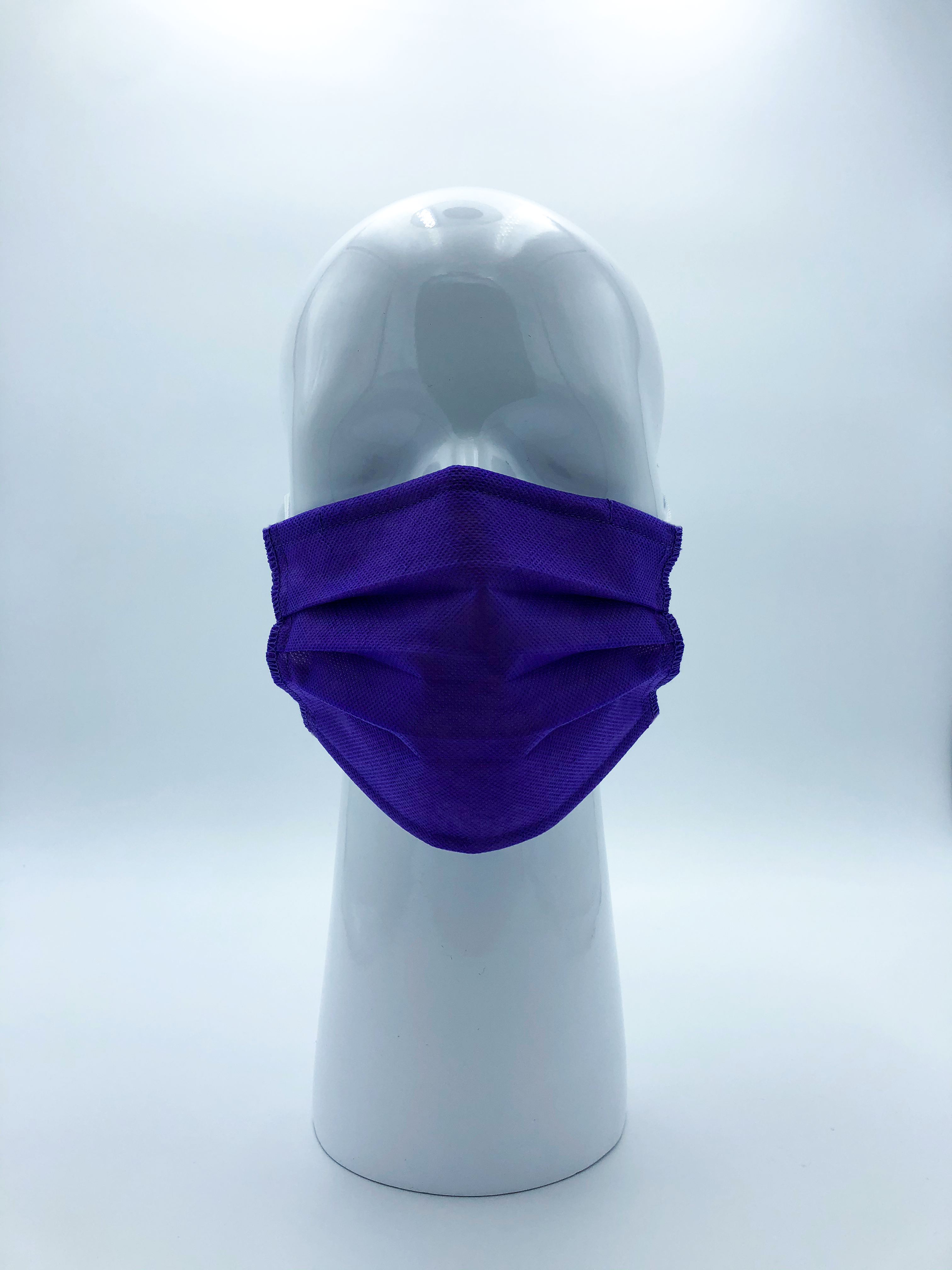"3 PLY" Fabric Mask 100% Reusable Washable Polypropylene - Adult Size - UNS1 - 50 Washes - Made in FRANCE