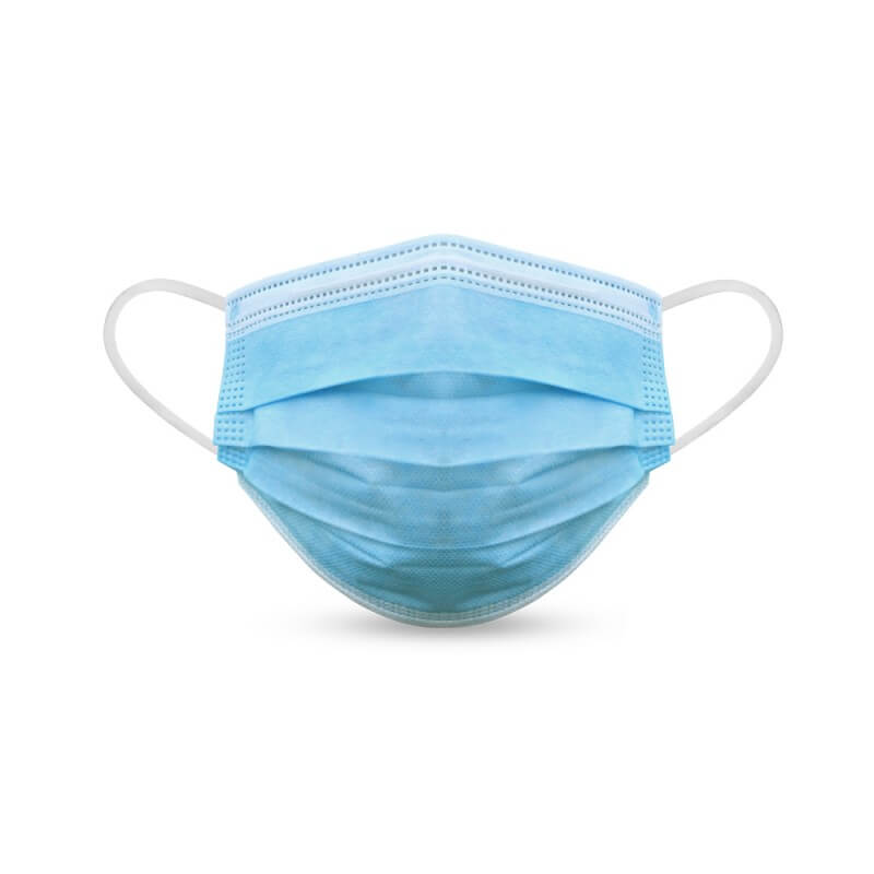 Type I sterile surgical mask - Blue - Ms Life - Bag of 50 masks (without box)