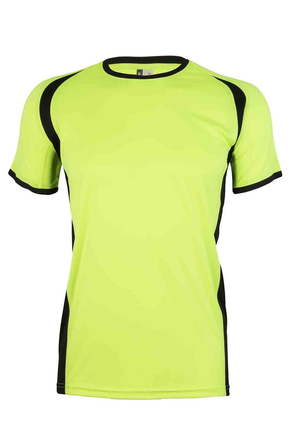 T-SHIRT TECHNIQUE MC BICOLORE