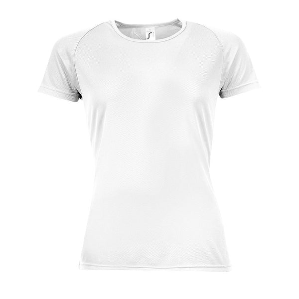 SOL'S SPORTY WOMEN - DAMES T-SHIRT MET RAGLANMOUWEN