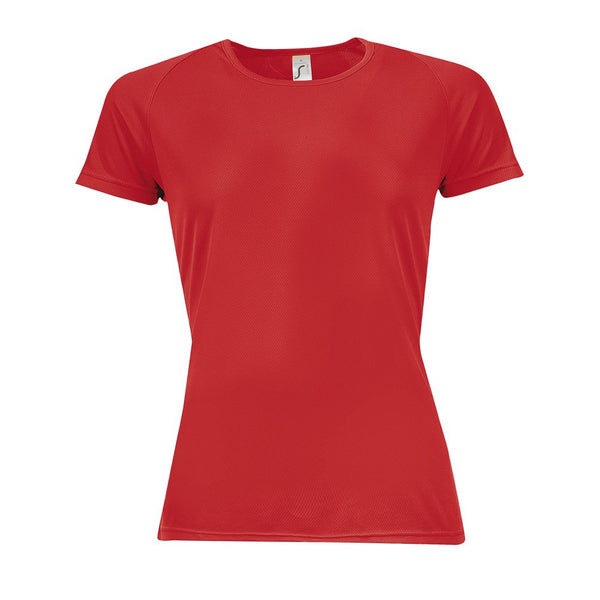 SOL'S SPORTY WOMEN - DAMES T-SHIRT MET RAGLANMOUWEN