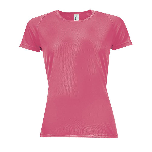 SOL'S SPORTY WOMEN - DAMES T-SHIRT MET RAGLANMOUWEN