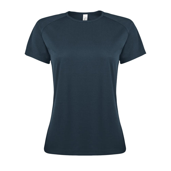 SOL'S SPORTY WOMEN - DAMES T-SHIRT MET RAGLANMOUWEN