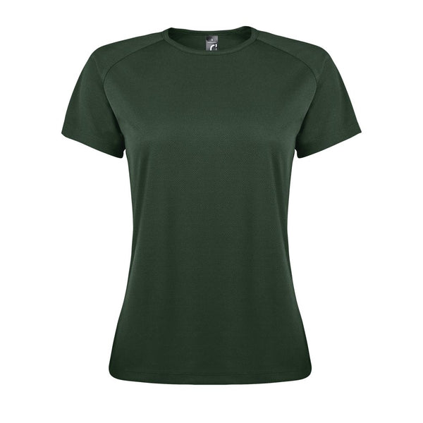 SOL'S SPORTY WOMEN - DAMES T-SHIRT MET RAGLANMOUWEN