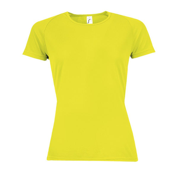 SOL'S SPORTY WOMEN - DAMES T-SHIRT MET RAGLANMOUWEN