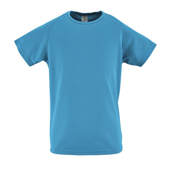 SOL'S SPORTY KIDS - KINDER-T-SHIRT MET RAGLANMOUWEN