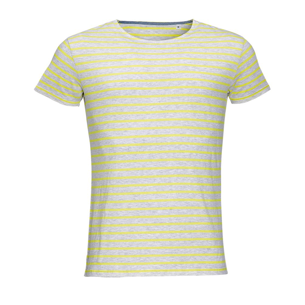 SOL'S MILES MEN - MEN'S STRIPED ROUND NECK T-SHIRT