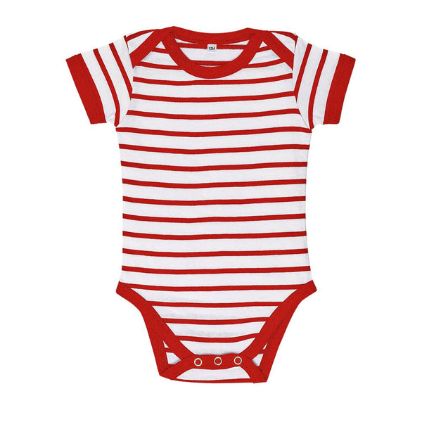 SOL'S MILES BABY - STRIPED BABY BODYSUIT