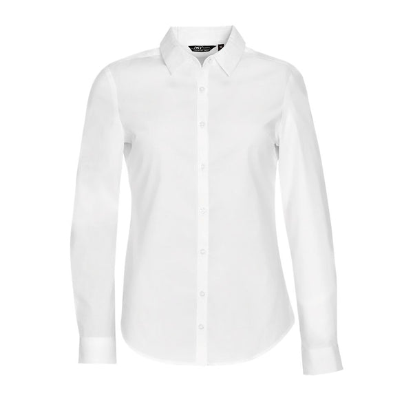 SOL'S BLAKE DAMES - DAMES STRETCH SHIRT MET LANGE MOUWEN