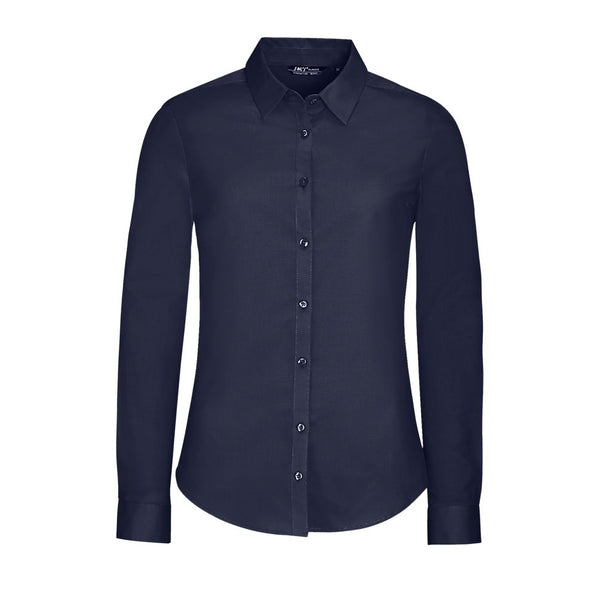 SOL'S BLAKE DAMES - DAMES STRETCH SHIRT MET LANGE MOUWEN