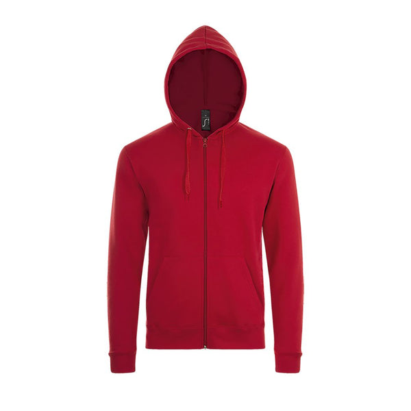 SOL'S STONE - UNISEX HOODED ZIP-UP JACKET