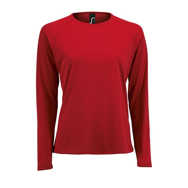 SOL'S SPORTY LSL WOMEN - WOMEN'S LONG-SLEEVED SPORTS T-SHIRT