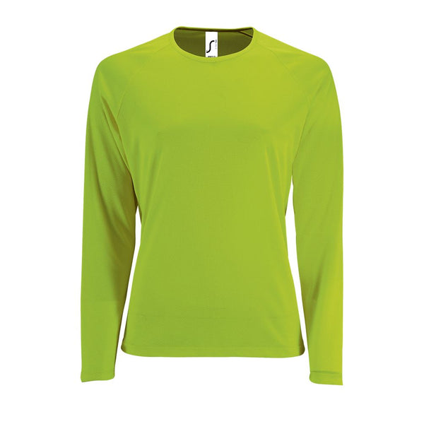 SOL'S SPORTY LSL WOMEN - WOMEN'S LONG-SLEEVED SPORTS T-SHIRT