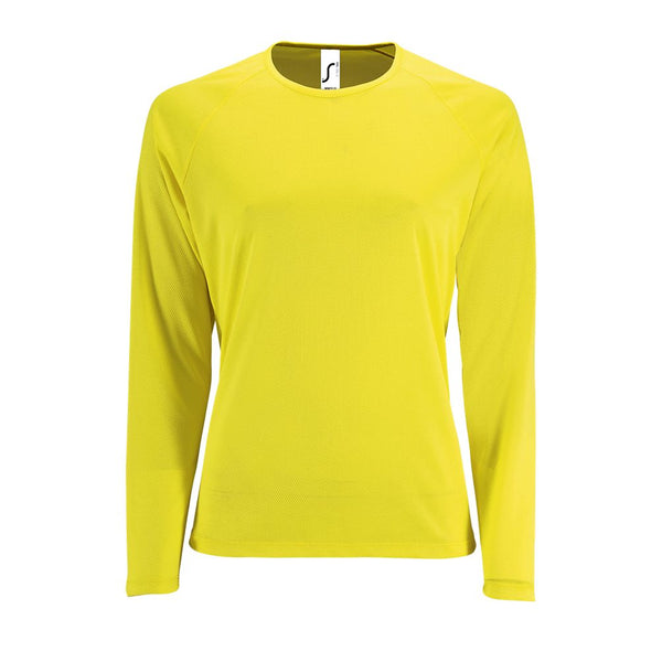 SOL'S SPORTY LSL WOMEN - WOMEN'S LONG-SLEEVED SPORTS T-SHIRT