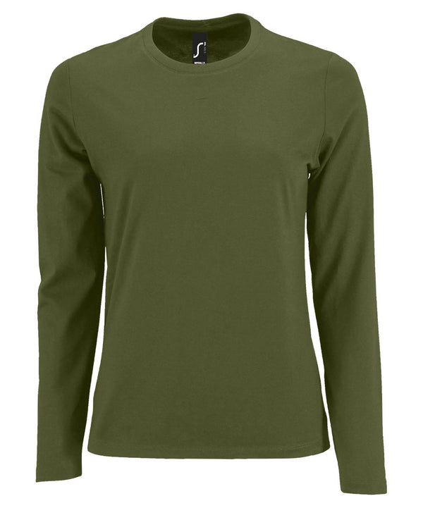 Sol's Imperial Lsl Women - Tee-Shirt Femme Manches Longues