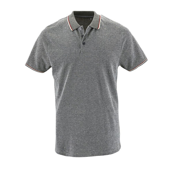 SOL'S PANAME MEN - HEATHERED POLO SHIRT