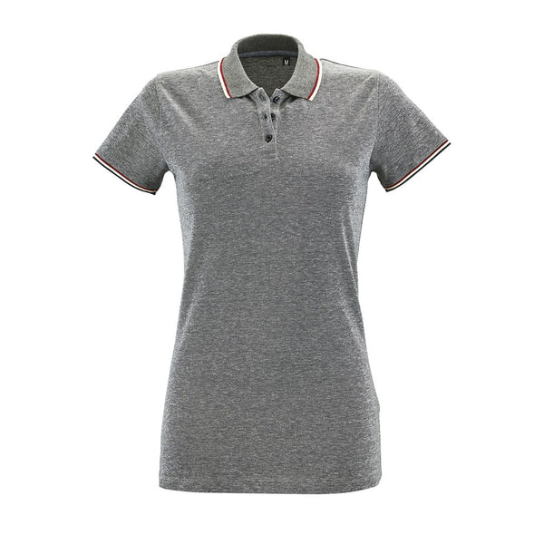 SOL'S PANAME WOMEN - HEATHERED POLO SHIRT