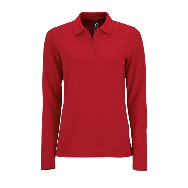 SOL'S PERFECT LSL WOMEN - LONG SLEEVE PIQUÉ POLO SHIRT