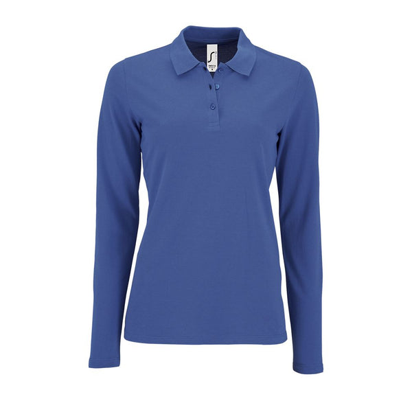 SOL'S PERFECT LSL WOMEN - LONG SLEEVE PIQUÉ POLO SHIRT